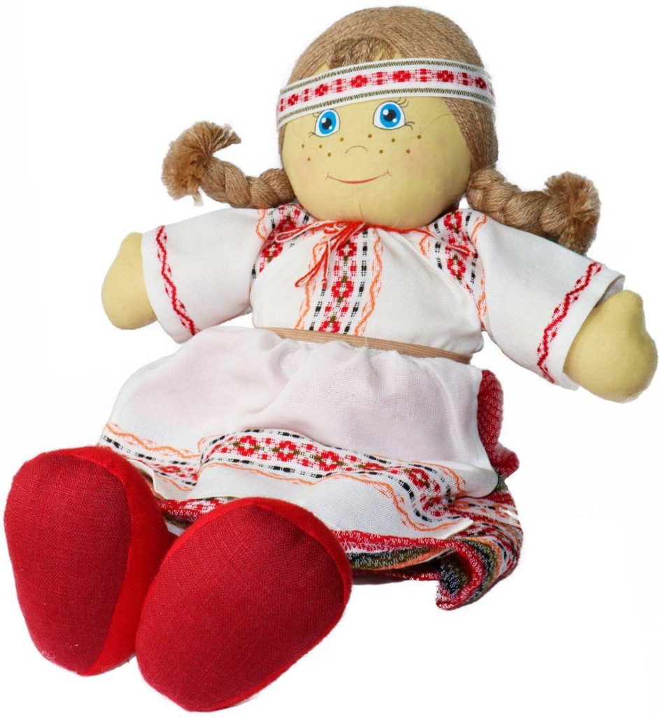 Сувенирная кукла “Варя” рис. 64-21