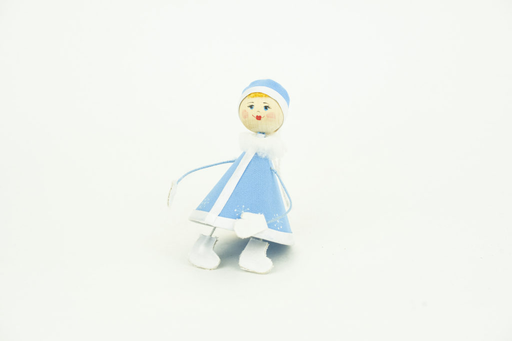 Сувенир-кукла «Снегурочка» рис. 026-16