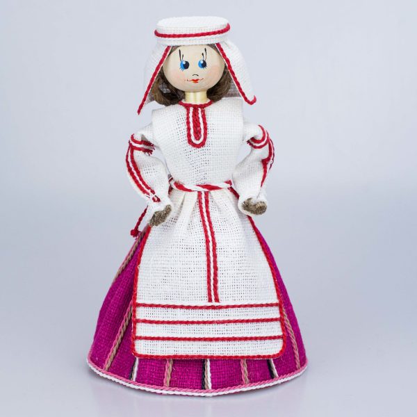 Сувенир-кукла "Брестчаночка" рис. 64-21