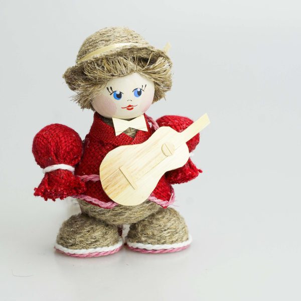 Сувенир-кукла "Гитарист" рис. 90-20