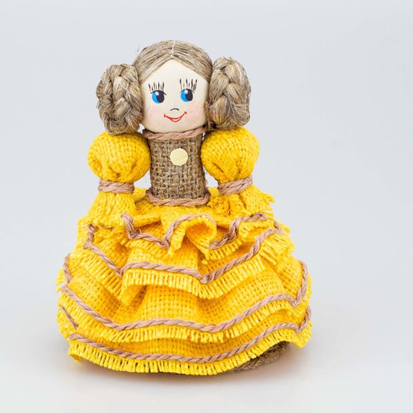 Сувенир-кукла "Кокетка" рис. 71-21