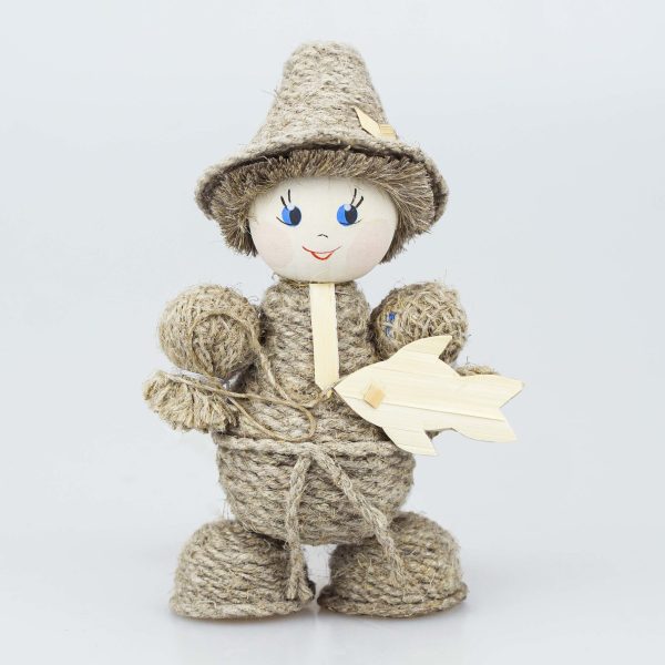 Сувенир-кукла "Рыбак" рис. 86-20