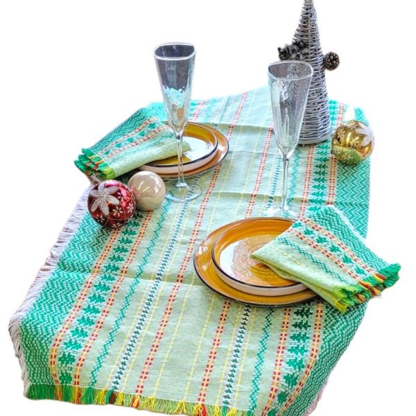 Комплект чайный тканый сувенирный рис. 958-18
