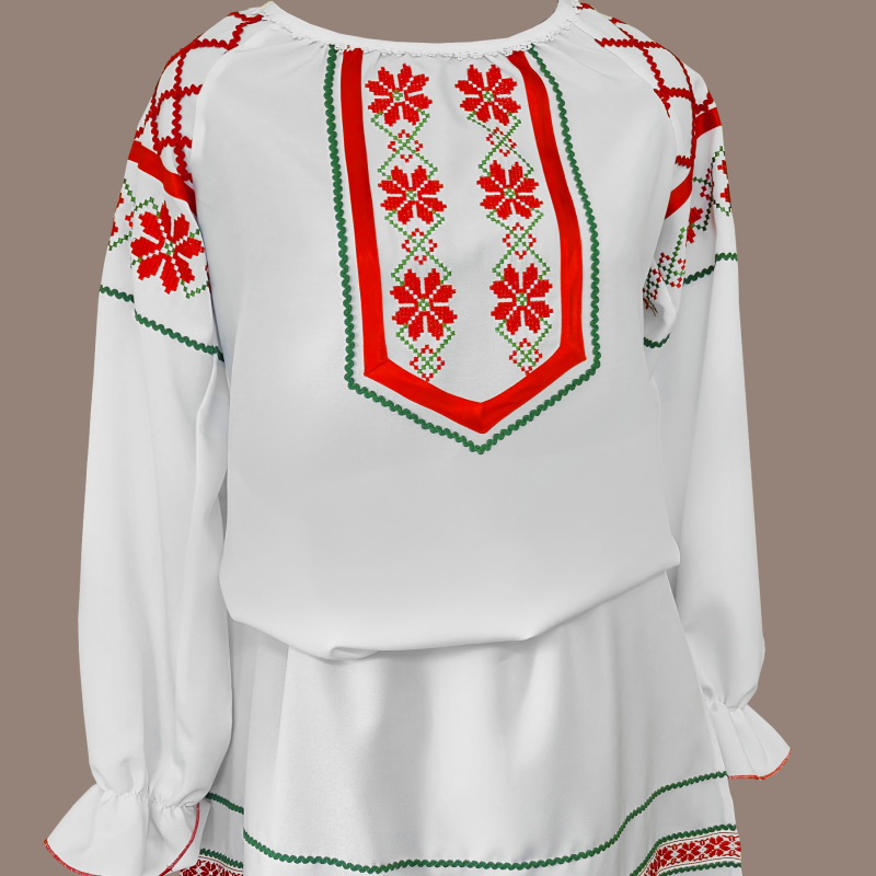 Блуза женская сценическая рис. 308-25, 033-25