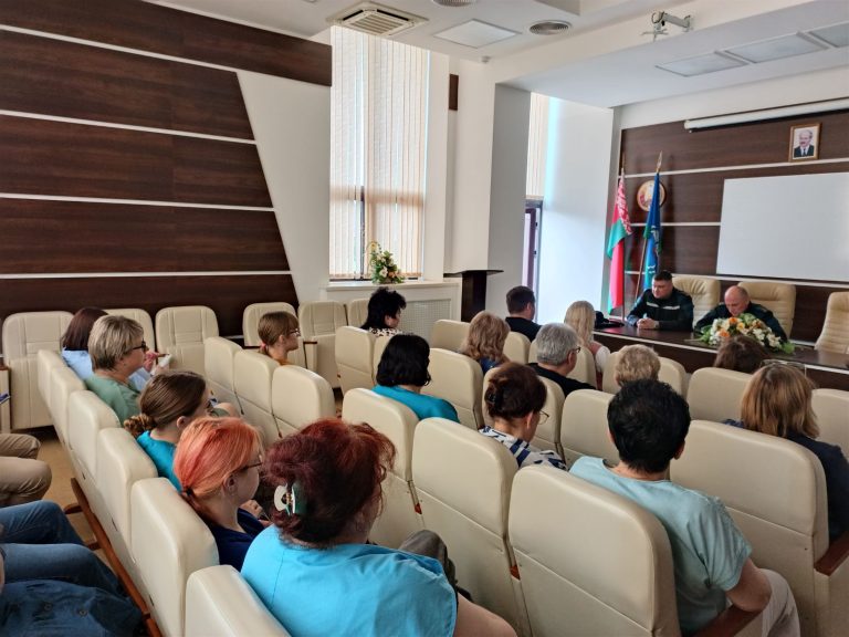 Визит начальника Слуцкого РОЧС: профилактика пожарной безопасности на «Слуцких поясах»